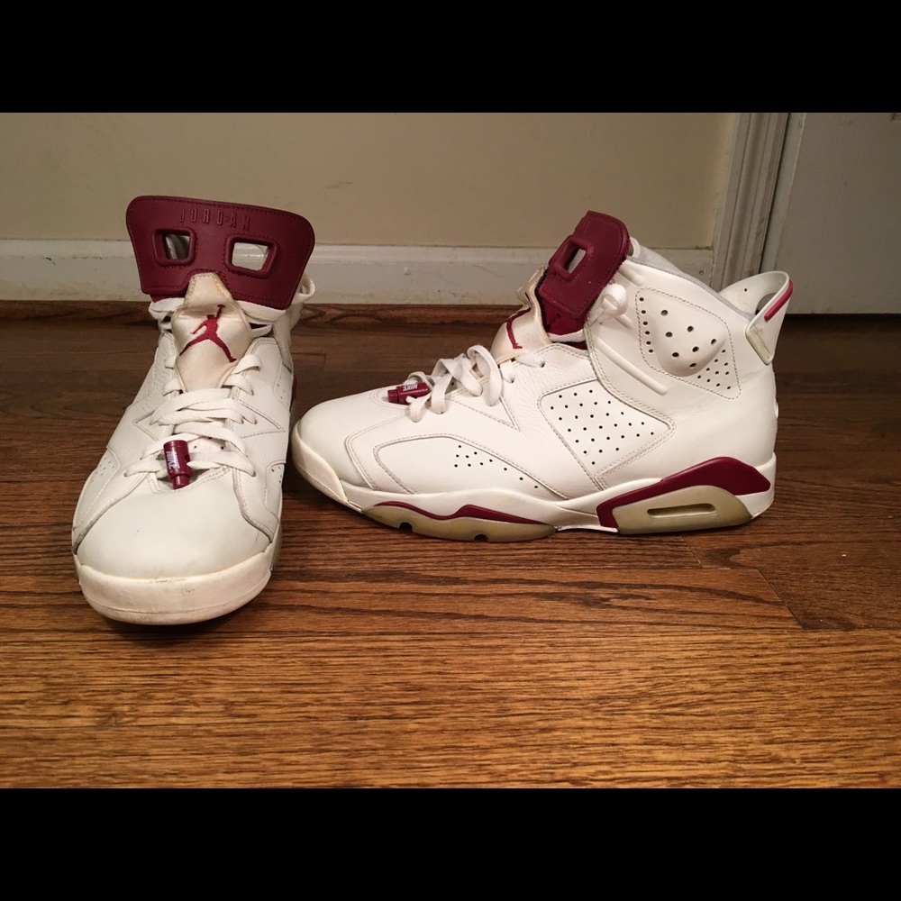 Nike Air Jordan Retro 6 “Maroon” 2015 (384664-116)